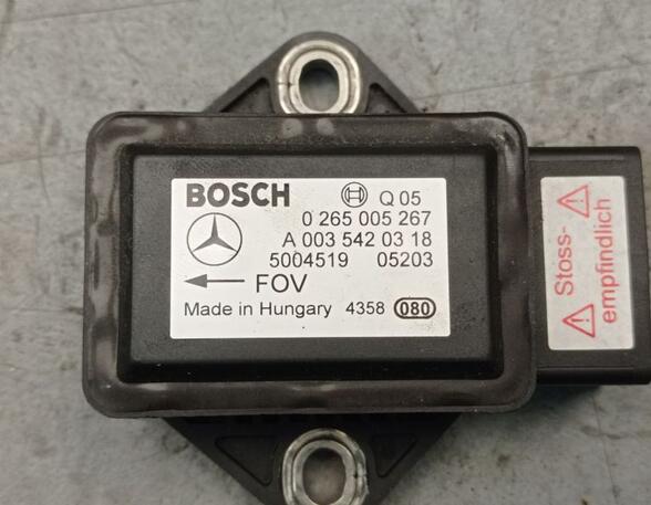 Longitudinal Acceleration Sensor (ESP Sensor) MERCEDES-BENZ A-CLASS (W169)