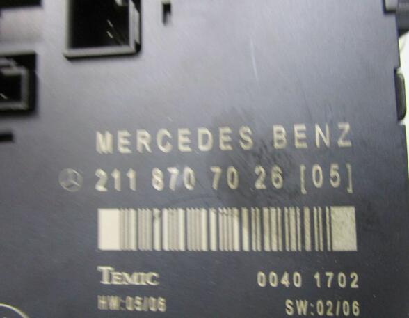 Controller MERCEDES-BENZ E-Klasse T-Model (S211)