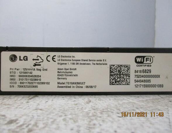 Steuergerät WIFI Hotspot Modul OPEL MOKKA ( X ) 1.4 16-19 103 KW