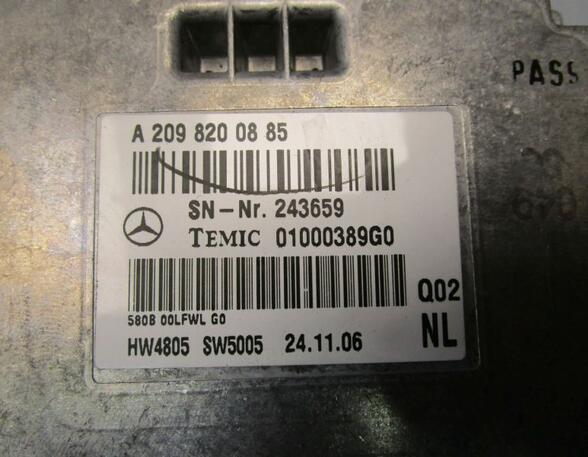 Regeleenheid MERCEDES-BENZ R-Klasse (V251, W251)