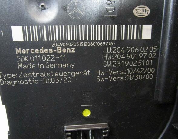 Controller MERCEDES-BENZ C-Klasse (W204)