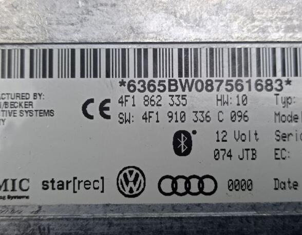 Steuergerät Bluetooth AUDI A4 (8K2  B8) 1.8 TFSI 88 KW