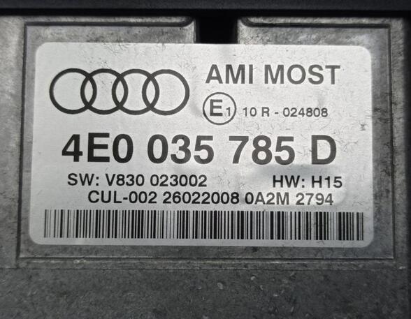 Steuergerät Interface AUDI A4 (8K2  B8) 1.8 TFSI 88 KW