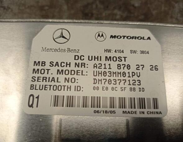 Regeleenheid MERCEDES-BENZ B-CLASS (W245)