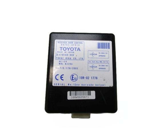 Control unit TOYOTA COROLLA Verso (ZER_, ZZE12_, R1_)