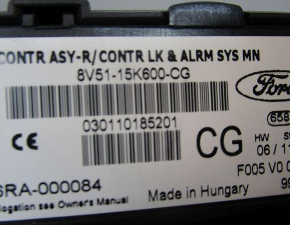 Control unit FORD FIESTA VI (CB1, CCN)