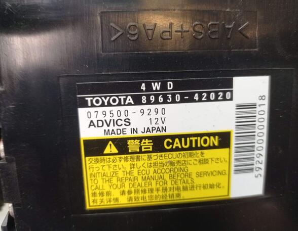 Control unit TOYOTA RAV 4 III (_A3_)