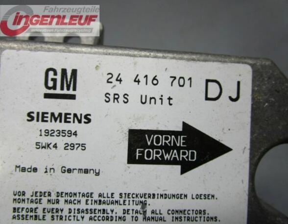 Airbag Control Unit OPEL Vectra B (J96)