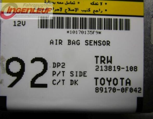 Regeleenheid airbag TOYOTA Corolla Verso (R1, ZER, ZZE12)