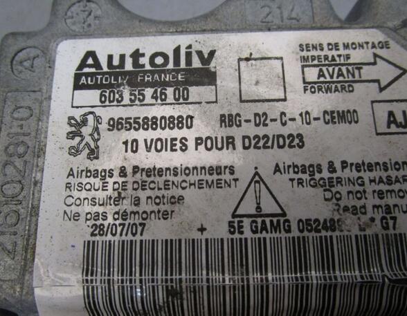 Control unit for Airbag PEUGEOT 407 (6D_)