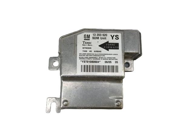 Control unit for Airbag OPEL MERIVA A MPV (X03)