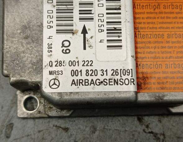 Regeleenheid airbag MERCEDES-BENZ A-CLASS (W168)