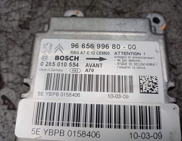 Control unit for Airbag PEUGEOT 207 (WA_, WC_)