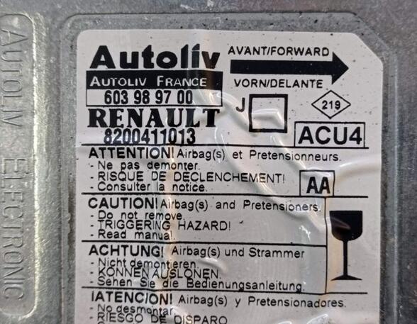 Regeleenheid airbag RENAULT GRAND SCÉNIC II (JM0/1_), RENAULT SCÉNIC II (JM0/1_)