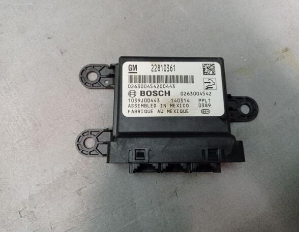 Control unit for parking support OPEL ASTRA J Sports Tourer (P10)