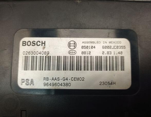 Regeleenheid park distance control PEUGEOT 607 (9D, 9U)