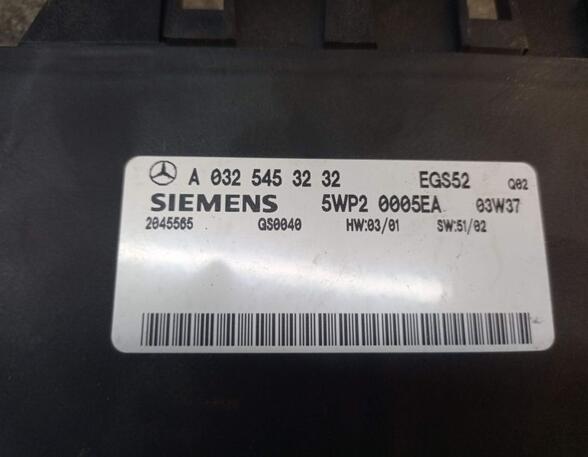 Control unit for automatic gearbox MERCEDES-BENZ C-CLASS T-Model (S203)