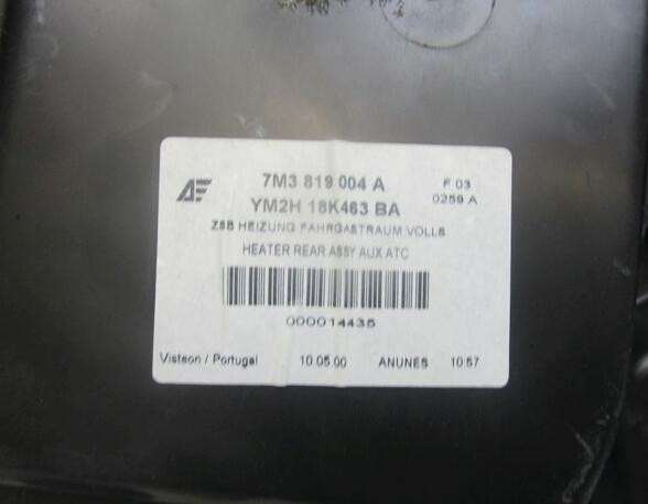 Interior Blower Motor FORD Galaxy (WGR)