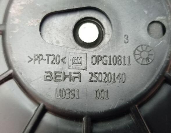 Interior Blower Motor OPEL ASTRA J Sports Tourer (P10)