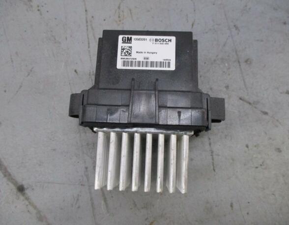 Resistor Interior Blower OPEL Meriva B Großraumlimousine (S10)