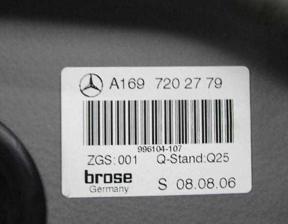 Raambedieningsmechanisme MERCEDES-BENZ B-Klasse (W245)