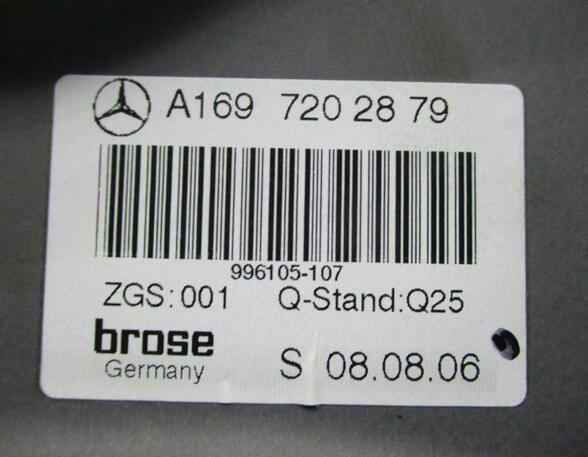 Window Lift MERCEDES-BENZ B-Klasse (W245)