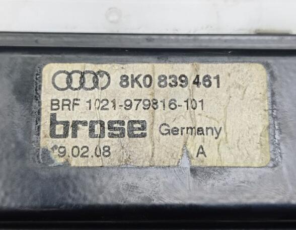 Window Lift AUDI A4 (8K2, B8)