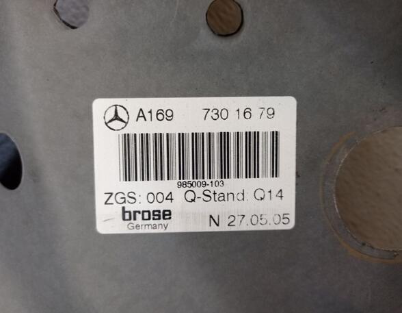 Window Lift MERCEDES-BENZ B-Klasse (W245)