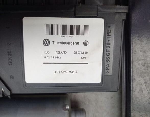 Raambedieningsmechanisme VW TOUAREG (7LA, 7L6, 7L7)