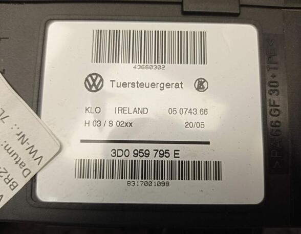 Raambedieningsmechanisme VW TOUAREG (7LA, 7L6, 7L7)