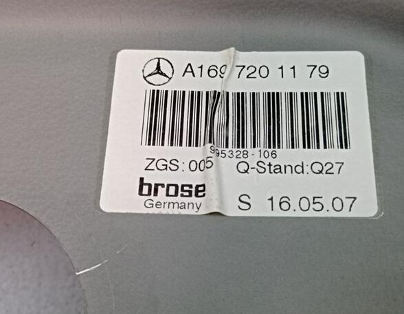 Raambedieningsmechanisme MERCEDES-BENZ A-CLASS (W169)