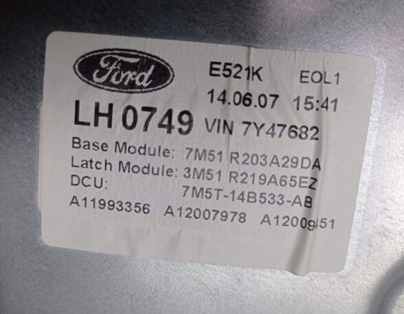 Fensterheber vorne links mit Fensterhebermotor FORD C-MAX (DM2) 1.8 92 KW