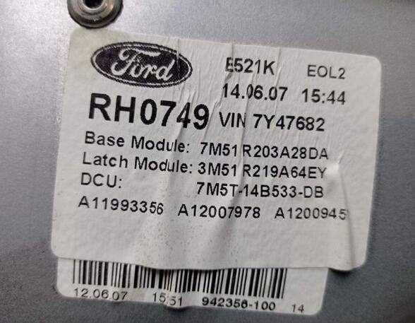 Raambedieningsmechanisme FORD C-MAX (DM2), FORD FOCUS C-MAX (DM2)