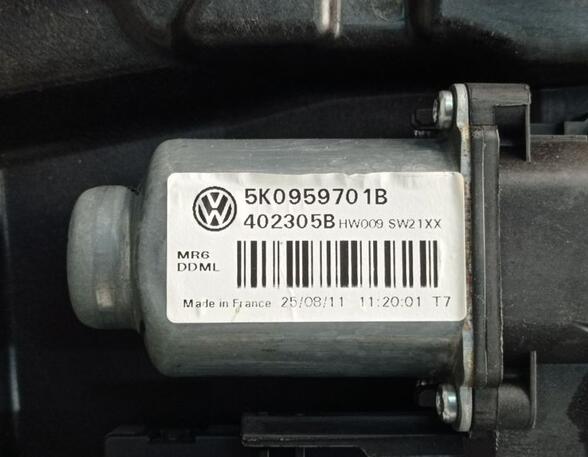 Fensterheber vorne links mit Fensterhebermotor VW GOLF VI (5K1) 1.2 TSI 77 KW