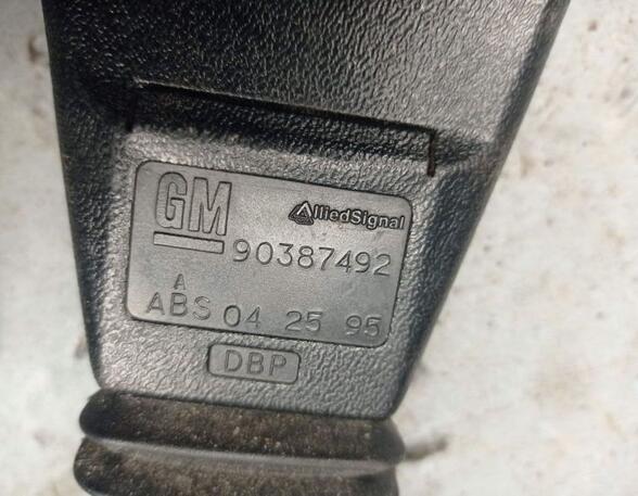 Seat Belt Buckle OPEL TIGRA (S93)