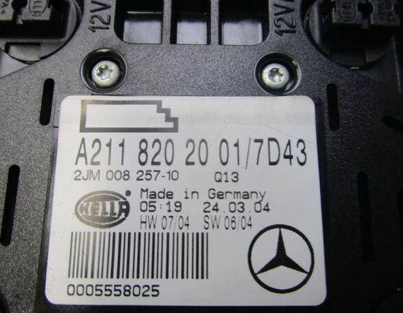 Interieurverlichting MERCEDES-BENZ E-CLASS T-Model (S211)