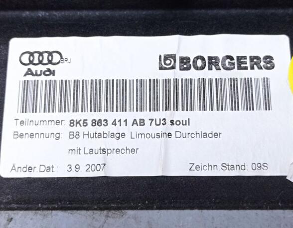 Kofferruimteafdekking AUDI A4 (8K2, B8)