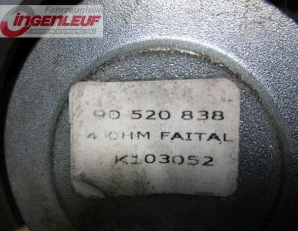 Lautsprecher Box links hinten  OPEL ZAFIRA A (F75_) 2.2 16V 108 KW