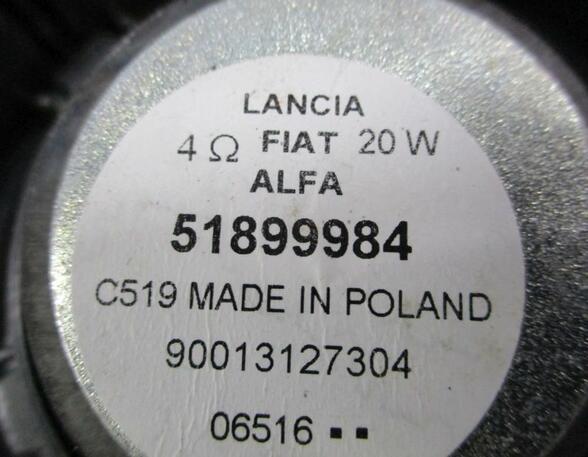 Loudspeaker FIAT Panda (312, 319), FIAT Panda Van (312, 519)