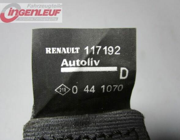 Safety Belts RENAULT Laguna II (BG0/1)