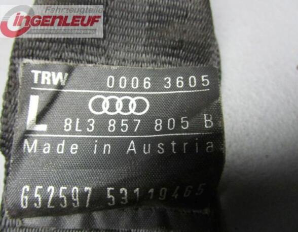 Safety Belts AUDI A3 (8L1)