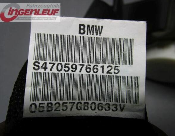 Sicherheitsgurt Gurt rechts hinten  BMW 5 (E60) 520D 110 KW