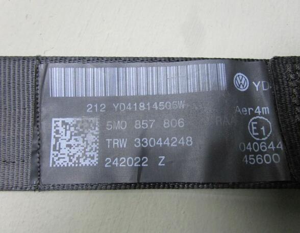 Safety Belts VW Golf Plus (521, 5M1)