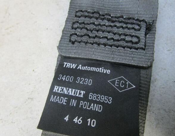 Safety Belts RENAULT Clio III Grandtour (KR0/1)