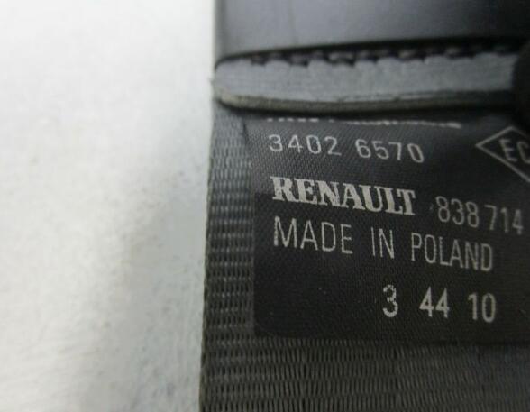 Safety Belts RENAULT Clio III Grandtour (KR0/1)