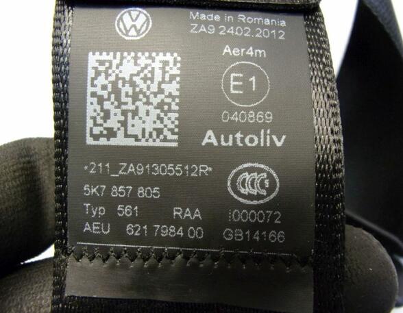 Safety Belts VW Golf VI Cabriolet (517)