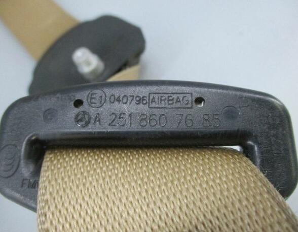 Safety Belts MERCEDES-BENZ M-Klasse (W164)