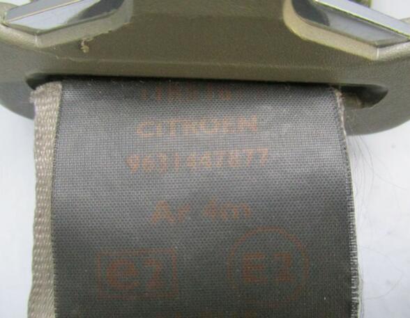 Safety Belts CITROËN Xsara Picasso (N68)