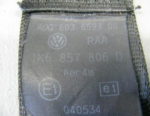 Safety Belts VW Golf V (1K1)