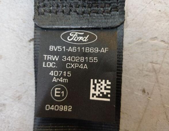 Safety Belts FORD Fiesta VI (CB1, CCN)